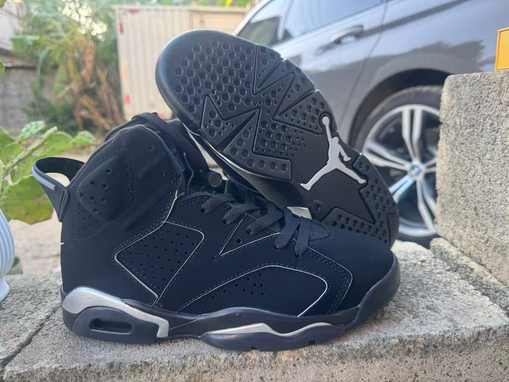 Air Jordan 6 Retro Black / Silver