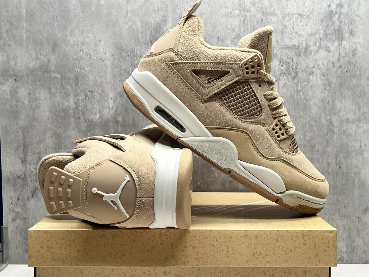 Air Jordan 4 Retro 'Milk Tea' Beige Cream