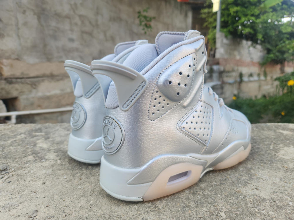 Air Jordan 6 Metallic Silver