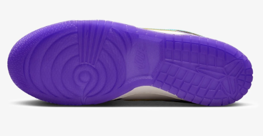 Nike Dunk Low - Purple/Teal/Cream