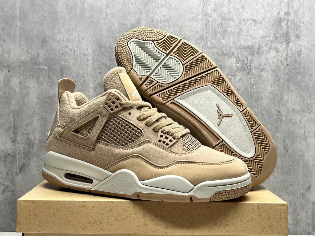 Air Jordan 4 Retro 'Milk Tea' Beige Cream