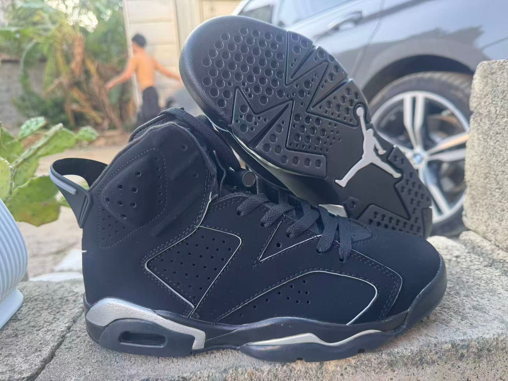Air Jordan 6 Retro Black / Silver