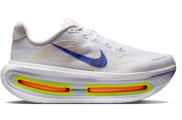 Nike Vomero Premium - White with Blue & Orange Accents