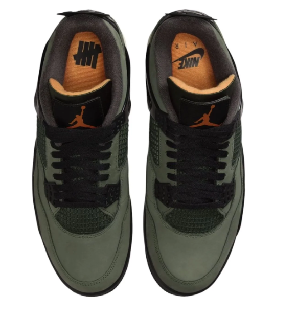 Air Jordan 4 x Undefeated 'Deep Green' (2025) - IB1519-200