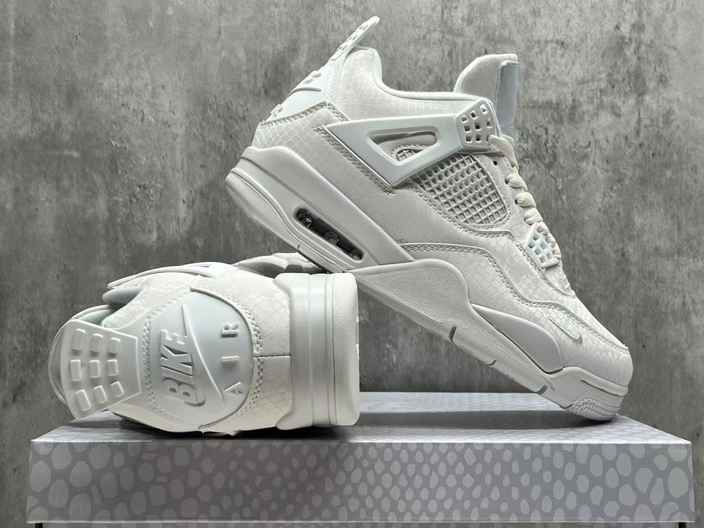 Air Jordan 4 Retro 'White Mamba' All White