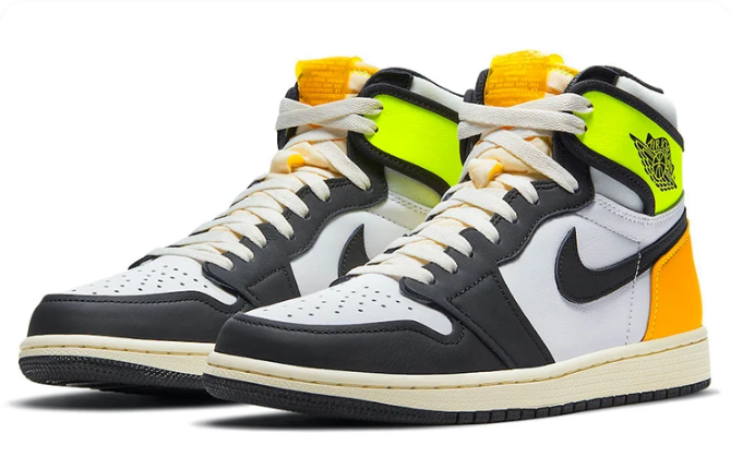Air Jordan 1 Retro High OG 'Volt Gold' - 555088-118