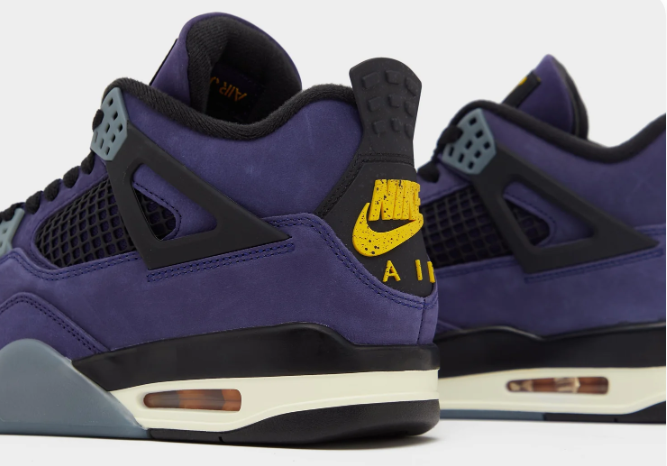 Air Jordan 4 Retro 'Lakers' – Purple & Yellow