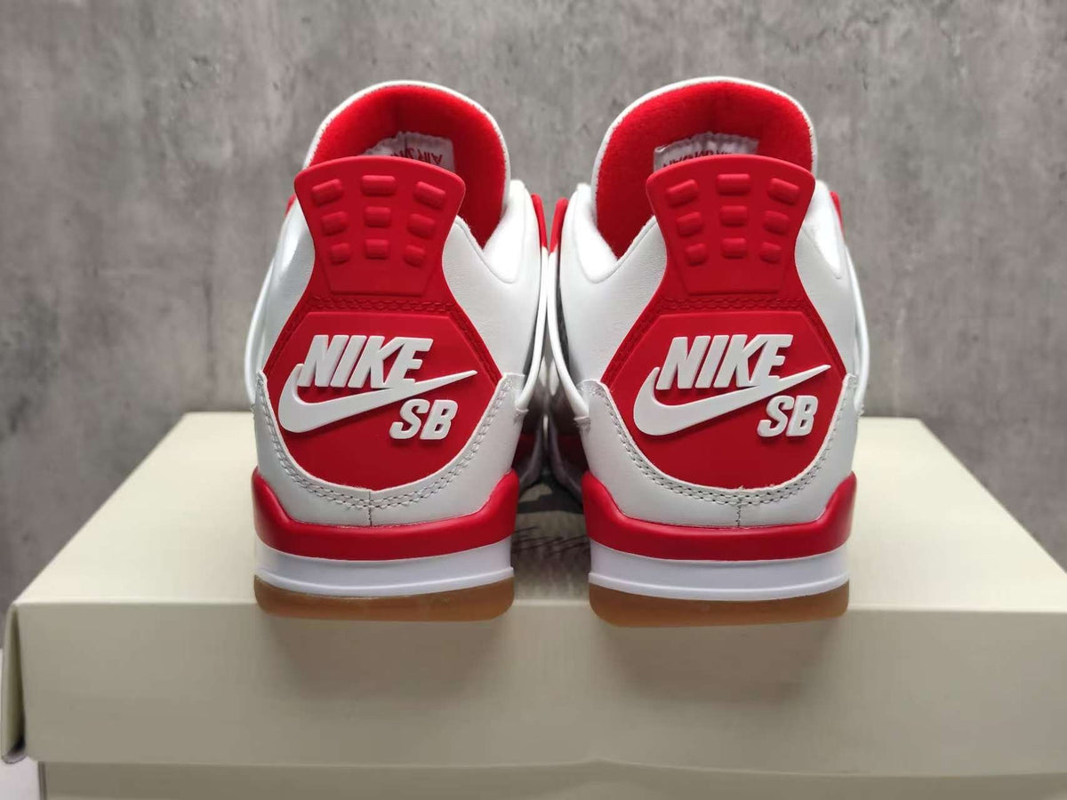 Air Jordan 4 Retro 'Ruby' White / Red
