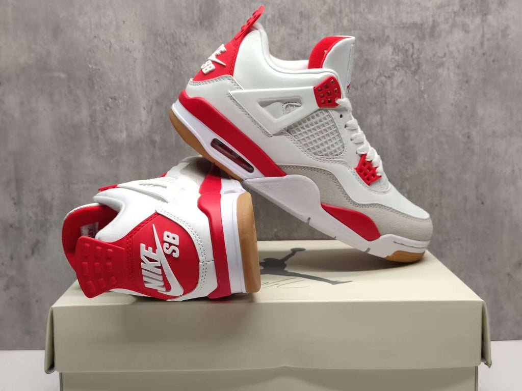 Air Jordan 4 Retro 'Ruby' White / Red