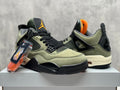Air Jordan 4 Retro 'Silk Green' Olive / Black