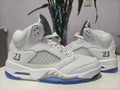 Air Jordan 5 Retro White / Metallic Silver